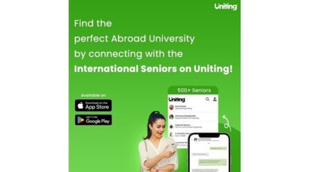 Uniting, the 1-1 chat app connecting aspiring students planning to study abroad with their seniors and alumni