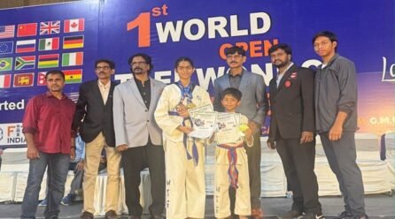 Sister-Brother Duo Shines at the First World Open Taekwondo Championship
